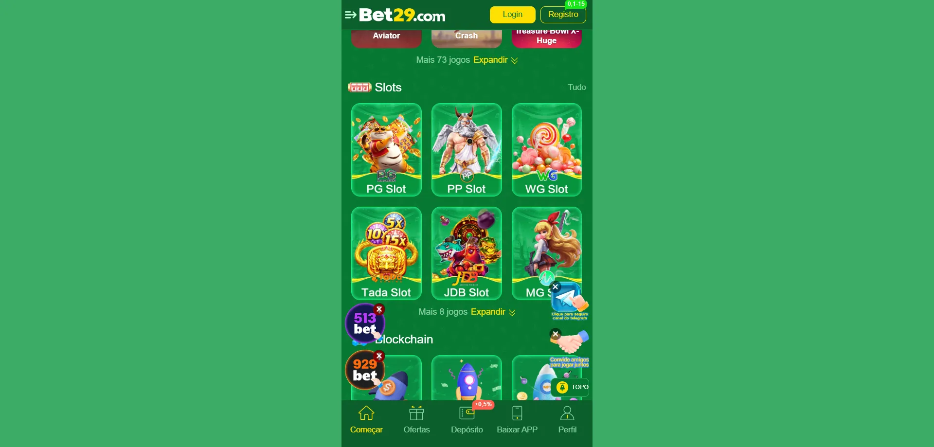 Bônus e Promoções da BET29
